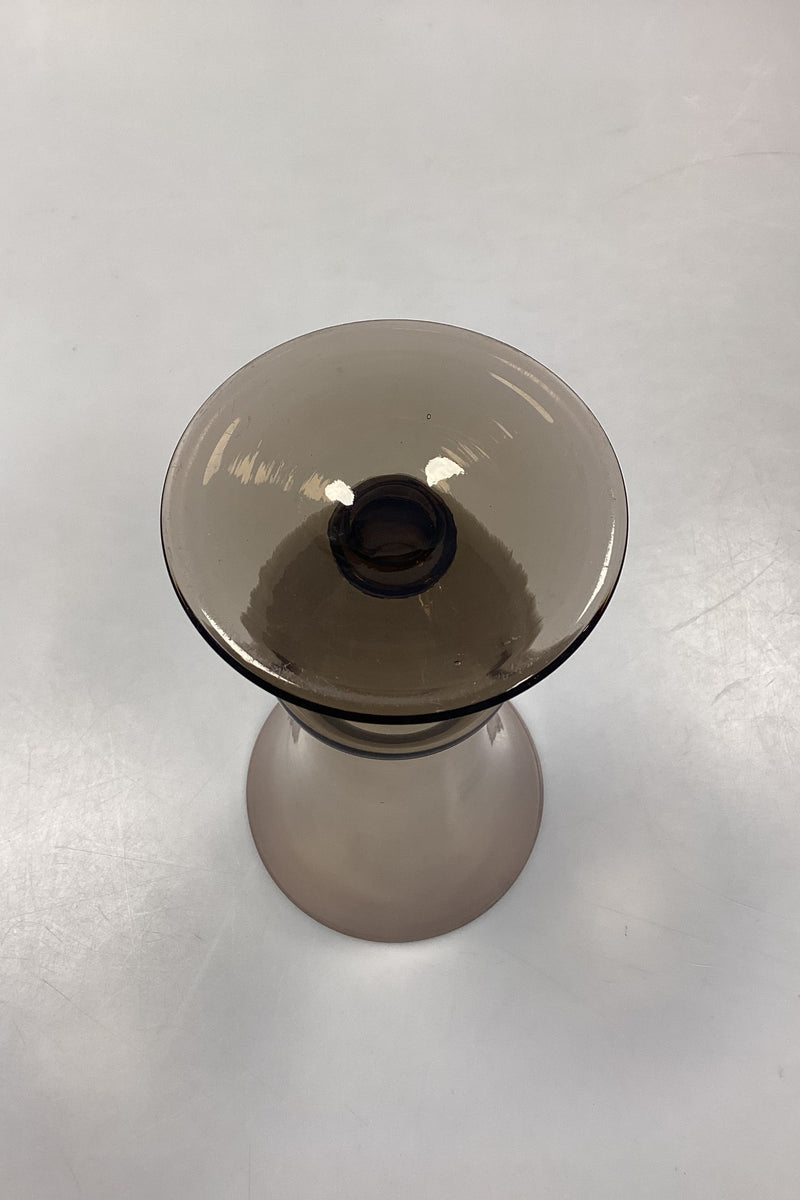 Holmegaard Vase, trompetform på fod