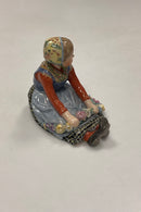 Royal Copenhagen Overglasur figur af Jylland No. 12421.  Måler 11cm x 9cm / 4.33 inch x 3.54 inch