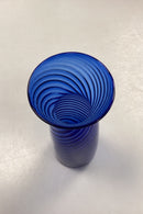 Fyens Glasværk Blå Blomsterløg Vase