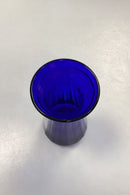 Koboltblå Blomsterløg Vase Holmegaard / Kastrup / Fyens Glasværk