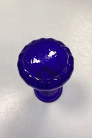 Koboltblå Blomsterløg Vase Holmegaard / Kastrup / Fyens Glasværk