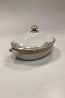 Royal Copenhagen Stel 594 Oval Ragout Fad med Låg No. 9348