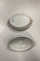 Royal Copenhagen Stel 594 Oval Ragout Fad med Låg No. 9348