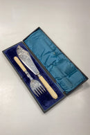 Engelsk Sølvplet Fiskeserverings sæt