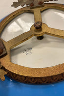 Rund Skål i Porcelain med Bronze Montering i Sevres Stil