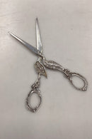 Tysk Fødselsklemme/saks af sølv