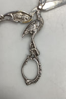 Tysk Fødselsklemme/saks af sølv