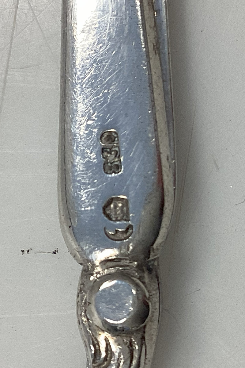 Tysk Fødselsklemme/saks af sølv