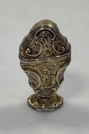 Antik Hovedvandsæg af forgyldt provinssølv