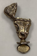 Antik Hovedvandsæg af forgyldt provinssølv