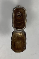 Antik Hovedvandsæg af forgyldt provinssølv