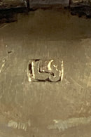 Antik Hovedvandsæg af forgyldt provinssølv