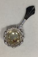 Cohr sølv Te Si med træskaft