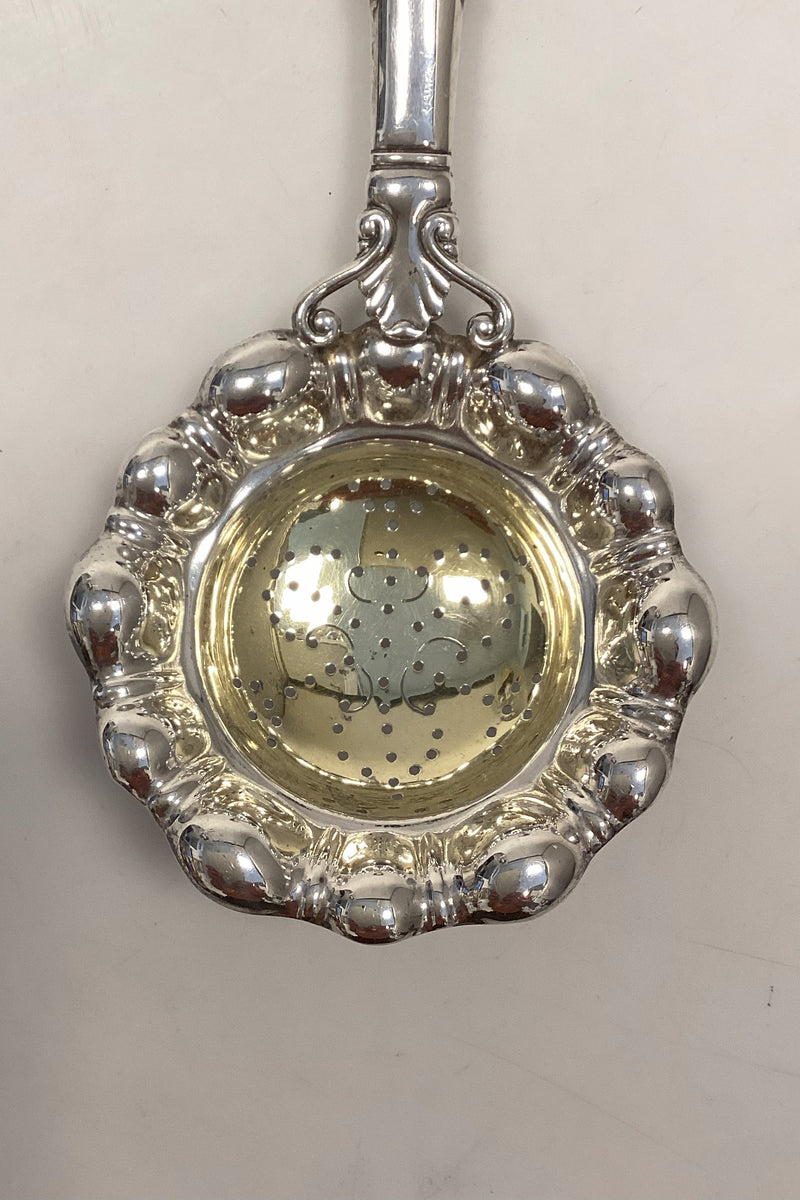 Cohr sølv Te Si med træskaft