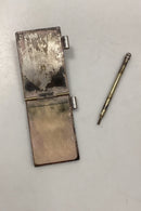 Baltiske udstilling Malmø notesbog i sølvplet