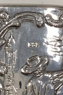 Hollandsk sølv tændstik boks i sølv, 830S