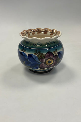 Aluminia Vase med Blomster Dekoration No. 1307 / 1225