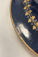 Fransk Sevres Vase i blå med guld dekoration