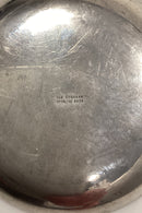 Elisabeth Armstad Sterling sølv Nøddeskål med Grøn Emalje