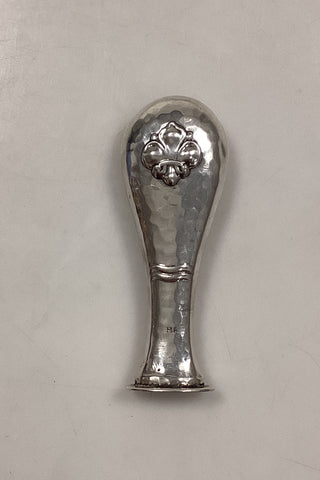 Dansk Fransk Lilje sølv Signet fra H. Fischer