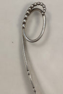 Georg Jensen no. 76 Ornamental Silver Serving Spoon