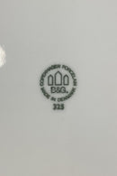 Bing og Grøndahl Blå Tone med guld Middagstallerken No. 25/325