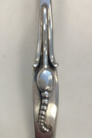 Dansk Ornamental Serverings ske i sølv