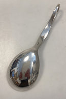 Dansk Ornamental Serverings ske i sølv