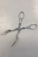 Dansk Fransk Lilje Sølv Kagetang