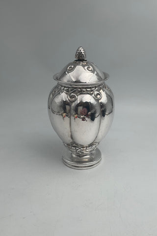 Georg Jensen Sølv Melon Thedåse fra 1920 No. 159