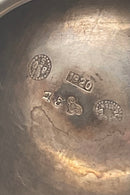 Georg Jensen Sølv Melon Thedåse fra 1920 No. 159