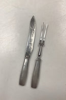 Georg Jensen Stainless Plata Carving Set
