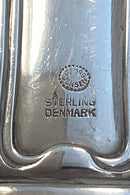Georg Jensen Sterling Sølv Dobbeltriflet Lagkagekniv No 196.