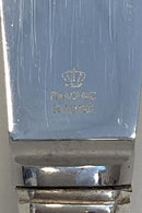 W & S Sørensen / Fredericia Sølv Middagskniv Musling