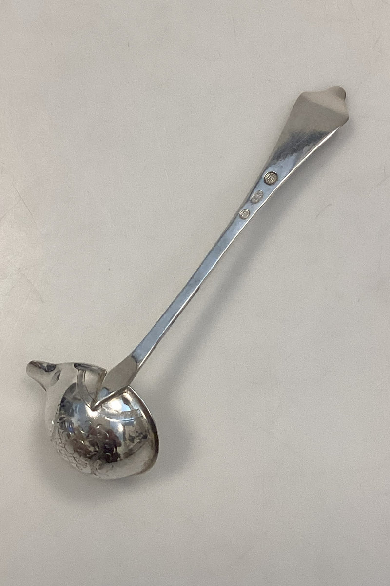 Antik Rokoko Sølv Flødeske