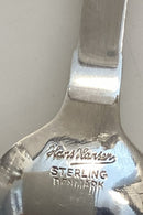 Hans Hansen Sterling Sølv Theske med Randers Byemblem