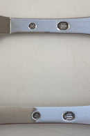 Dansk Gaffel og Ske sæt Sølv 830s med Uglemotiv