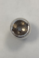 Georg Jensen Sterling Sølv Magnolia Saltbøsse No. 2A uden låg