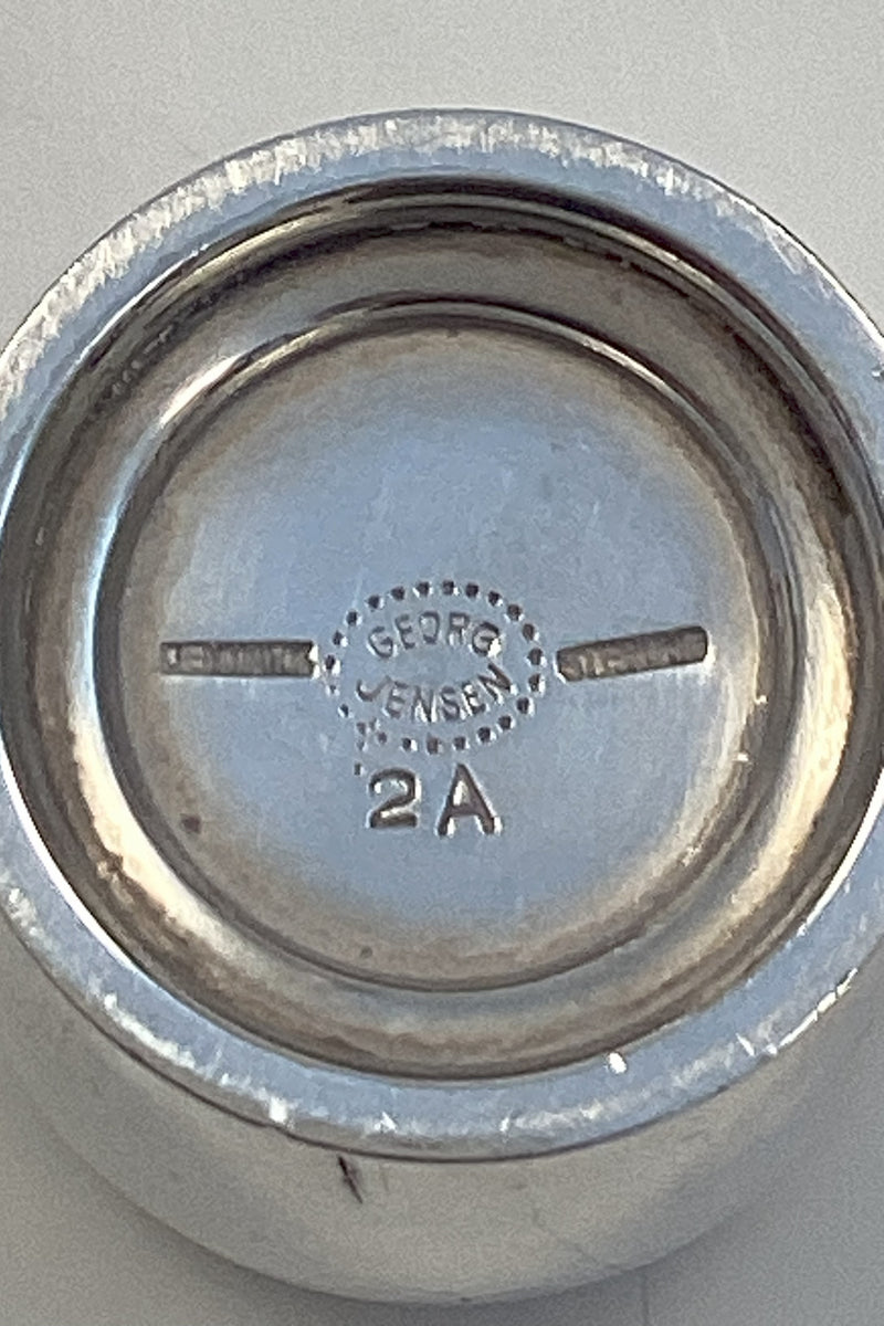 Georg Jensen Sterling Sølv Magnolia Peberbøsse No. 2A uden låg