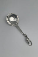 Georg Jensen Sterling Sølv Magnolia No 84 Suppe / Cream ske
