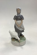 Royal Copenhagen Figur - Gåsepige No. 527