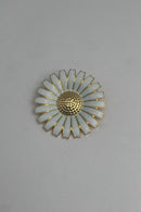 Georg Jensen Sterling Sølv Marguerit Broche Margrethe d.2 14 Januar 2024