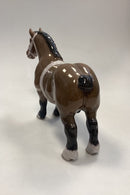 Bing og Grøndahl Figur - Bryggerhest/Belgisk Hingst No. 2234