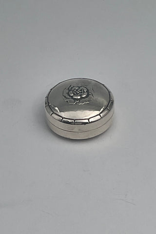 Georg Jensen Sterling Sølv Pilleæske No. 79 D