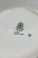 Bing og Grøndahl Blåmalet Musselmalet Hotel Kaffekande med logo No. 1053