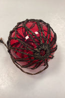 Holmegaard / Kastrup / Fyens Glasværker Dekorationskugle i net