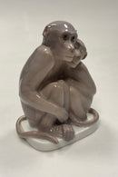 Bing og Grøndahl Figur af 2 aber No. 1647