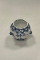 Royal Copenhagen Musselmalet Helblonde med guldkant Lille Vase No 1043