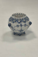 Royal Copenhagen Musselmalet Helblonde med guldkant Lille Vase No. 1043