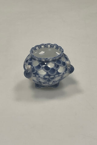 Royal Copenhagen Musselmalet Helblonde Vase med Snegle No. 1045